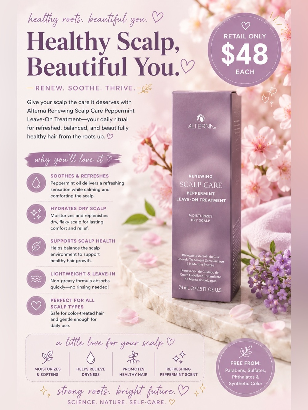 Alterna Renewing Scalp Care Peppermint Leave-On Treatment